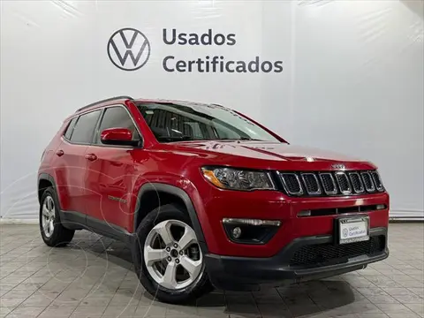 Jeep Compass Latitude usado (2018) color Rojo Cobrizo precio $290,000