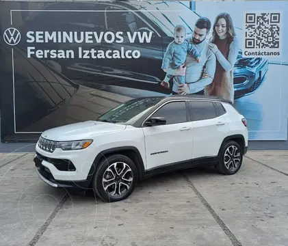 Jeep Compass Limited usado (2022) color Blanco precio $524,999