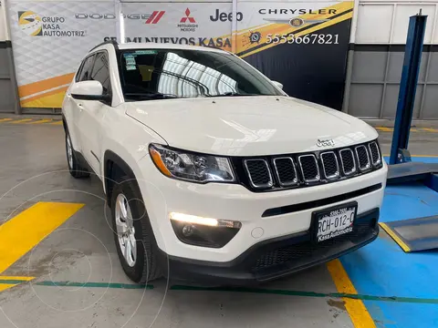 Jeep Compass 4x2 Latitude Aut usado (2018) color Blanco precio $410,000
