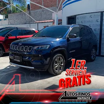 Jeep Compass Limited Premium usado (2023) color Azul Marino precio $480,000