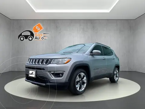Jeep Compass 4x2 Limited Aut usado (2018) color Plata Martillado financiado en mensualidades(enganche $73,517 mensualidades desde $10,000)