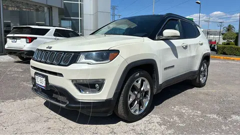 Jeep Compass 4x2 Limited Aut usado (2019) color Blanco financiado en mensualidades(enganche $80,640 mensualidades desde $8,798)