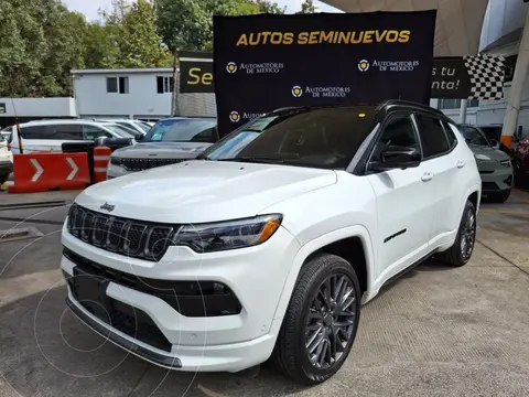 Jeep Compass High Altitude usado (2023) color Blanco financiado en mensualidades(enganche $102,000 mensualidades desde $10,920)
