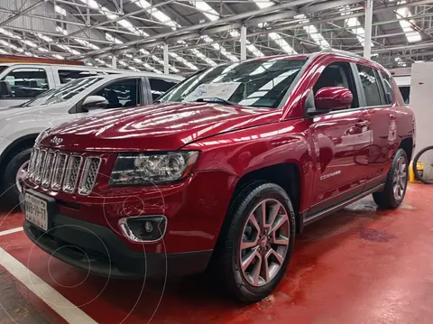 Jeep Compass 4x4 Limited Premium CVT usado (2014) color Rojo Cerezo precio $198,500