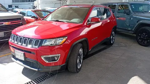 Jeep Compass Limited usado (2019) color Rojo Cerezo precio $295,000