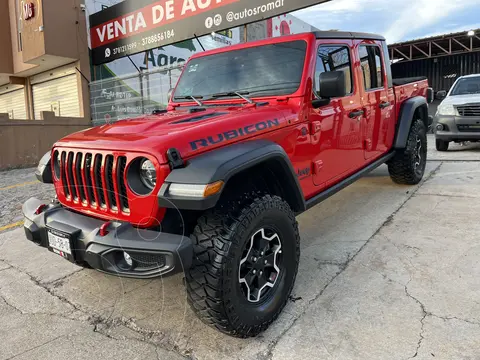 Jeep Gladiator Rubicon usado (2021) color Rojo financiado en mensualidades(enganche $289,000 mensualidades desde $25,499)