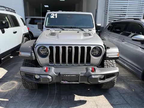 Jeep Gladiator Rubicon usado (2021) color Gris financiado en mensualidades(enganche $205,000 mensualidades desde $31,333)