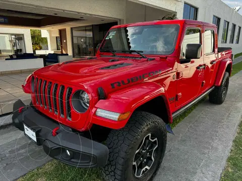 Jeep Gladiator Rubicon usado (2020) color Rojo financiado en mensualidades(enganche $214,000 mensualidades desde $27,312)
