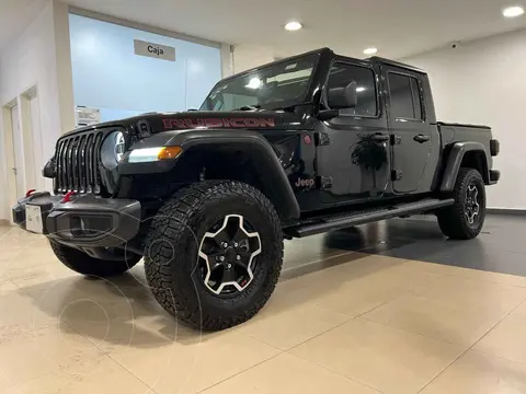 Jeep Gladiator Rubicon usado (2022) color Negro financiado en mensualidades(enganche $239,800 mensualidades desde $18,704)