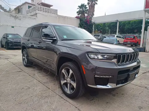 Jeep Grand Cherokee L limited usado (2024) color Gris precio $1,312,900