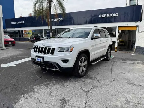 Jeep Grand Cherokee Limited Lujo 3.6L 4x2 usado (2015) color Blanco financiado en mensualidades(enganche $98,094 mensualidades desde $10,439)