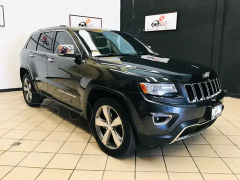 Jeep Grand Cherokee Limited Lujo 5.7L 4x2 usado (2014) color Azul Acero financiado en mensualidades(enganche $66,439 mensualidades desde $15,090)