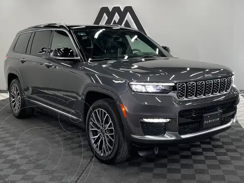 Jeep Grand Cherokee L Summit Reserve 4x4 usado (2022) color Gris precio $989,999
