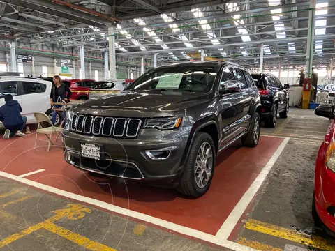 Jeep Grand Cherokee Limited 4x2 usado (2021) color Gris financiado en mensualidades(enganche $175,000 mensualidades desde $19,000)