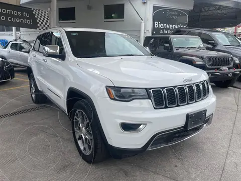 Jeep Grand Cherokee WK Limited Lujo V6 4x2 usado (2022) color Blanco financiado en mensualidades(enganche $138,000 mensualidades desde $16,677)