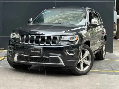 Jeep Grand Cherokee Limited Lujo 3.6L 4x2 usado (2015) color Negro precio $465,000