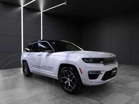 Jeep Grand Cherokee L Summit Reserve 4x4 usado (2025) color Blanco financiado en mensualidades(enganche $948,000 mensualidades desde $27,000)
