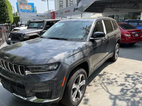 Jeep Grand Cherokee L limited usado (2024) color Gris precio $1,312,900