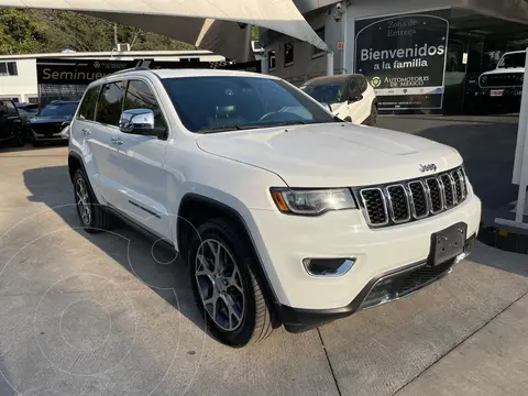 Jeep Grand Cherokee Limited Lujo 3.6L 4x2 usado (2019) color Blanco financiado en mensualidades(enganche $113,800 mensualidades desde $15,337)