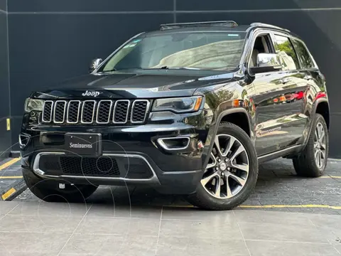 Jeep Grand Cherokee Limited Lujo 3.6L 4x2 usado (2018) color Negro precio $515,000