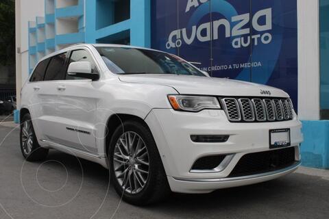 Jeep Grand Cherokee Summit Elite Platinum 5.7L 4x4 usado (2017) color Blanco financiado en mensualidades(enganche $224,700)