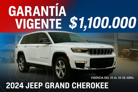 Jeep Grand Cherokee Limited 4x2 usado (2024) color Blanco precio $1,100,000