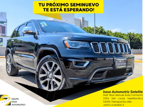 Jeep Grand Cherokee Limited Lujo 3.6L 4x2 usado (2018) color Negro precio $455,000