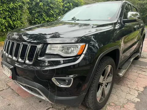 Jeep Grand Cherokee Limited Lujo 3.6L 4x2 usado (2015) color Negro precio $419,900