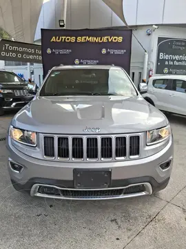 Jeep Grand Cherokee Limited 3.6L 4x2 usado (2014) color Plata precio $270,000