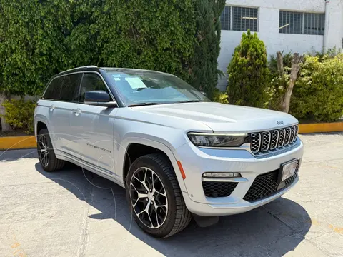 Jeep Grand Cherokee L Summit Reserve 4x4 usado (2023) color plateado precio $1,299,000