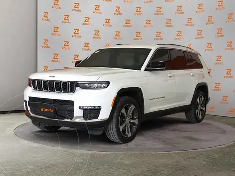 Jeep Grand Cherokee Limited 4x2 usado (2023) color Blanco financiado en mensualidades(enganche $267,259 mensualidades desde $21,381)