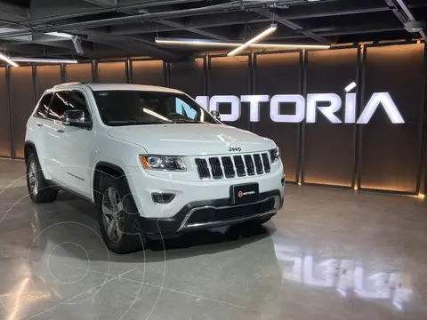 Jeep Grand Cherokee Limited Lujo 3.6L 4x2 usado (2015) color Blanco precio $349,900