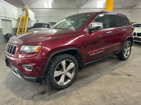 Jeep Grand Cherokee Limited Lujo 3.6L 4x2 usado (2016) color Rojo Cerezo precio $310,000