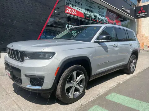 Jeep Grand Cherokee L limited usado (2024) color Gris financiado en mensualidades(enganche $239,680 mensualidades desde $22,871)