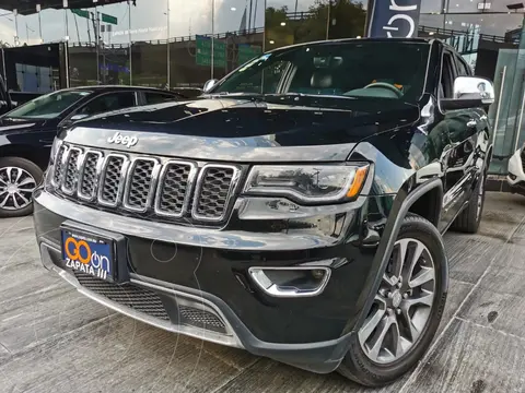 Jeep Grand Cherokee Limited Lujo 3.6L 4x2 usado (2018) color Negro precio $414,000
