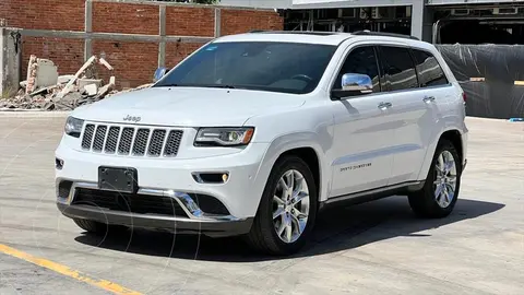 Jeep Grand Cherokee Summit 5.7L 4x4 usado (2016) color Blanco financiado en mensualidades(enganche $115,800 mensualidades desde $15,332)