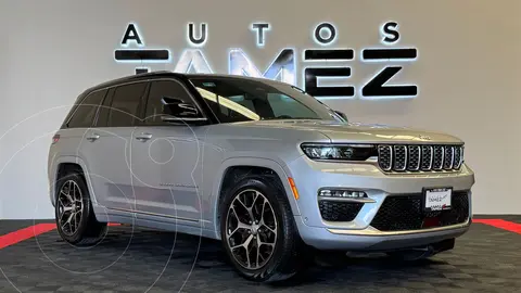 Jeep Grand Cherokee L Summit Reserve 4x4 usado (2022) color Blanco financiado en mensualidades(enganche $231,000 mensualidades desde $24,742)