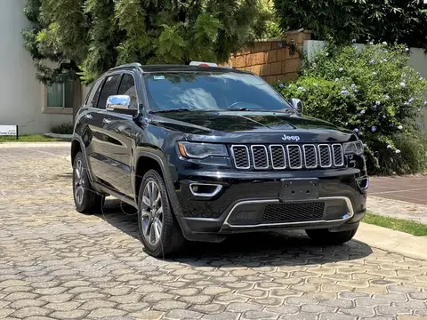 Jeep Grand Cherokee Limited 3.6L 4x2 usado (2018) color Negro financiado en mensualidades(enganche $106,800)