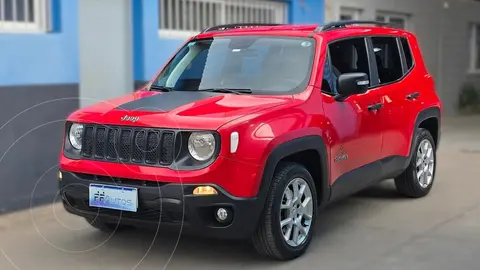 Jeep Renegade RENEGADE 1.8 4X2 SPORT W.L/20 usado (2020) color Rojo precio $24.899.000