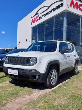 Jeep Renegade RENEGADE 1.8 4X2 SPORT W.L/20 usado (2020) color Blanco precio $24.000.000