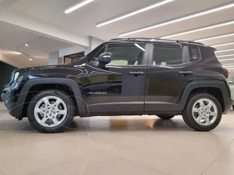 Jeep Renegade Sport Aut nuevo color Negro financiado en cuotas(anticipo $12.908.000 cuotas desde $325.335)