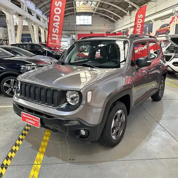 Jeep Renegade 1.8L Sport usado (2022) color Plata financiado en cuotas(pie $2.550.000)