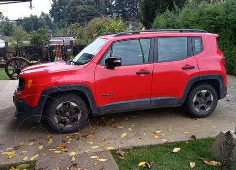 Jeep Renegade 1.8L Sport Aut usado (2018) color Rojo precio $11.550.000