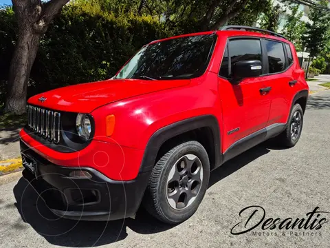 Jeep Renegade 1.8L Sport LX usado (2016) color Rojo precio $6.680.000
