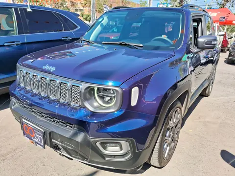 Jeep Renegade Limited usado (2024) color Azul financiado en mensualidades(enganche $117,175 mensualidades desde $8,960)