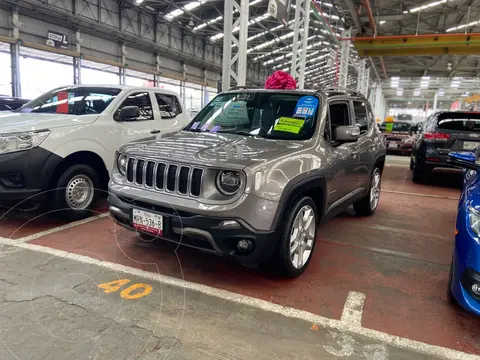 Jeep Renegade Limited usado (2019) color Gris Ceniza financiado en mensualidades(enganche $98,000 mensualidades desde $76,500)