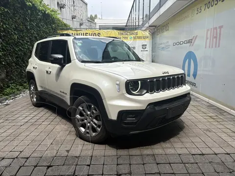 Jeep Renegade Latitude usado (2025) color Blanco financiado en mensualidades(enganche $179,322 mensualidades desde $7,704)