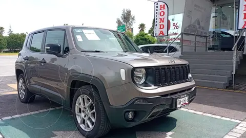 Jeep Renegade 4x2 Sport Aut usado (2019) color Gris financiado en mensualidades(enganche $95,700 mensualidades desde $5,145)