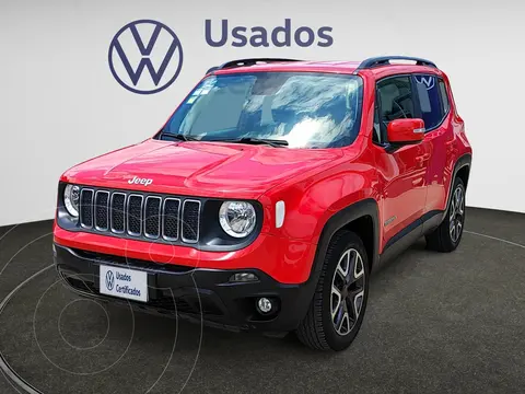 Jeep Renegade LATITUD 1.8L 4L FWD TA usado (2022) color Rojo financiado en mensualidades(enganche $95,620 mensualidades desde $7,315)