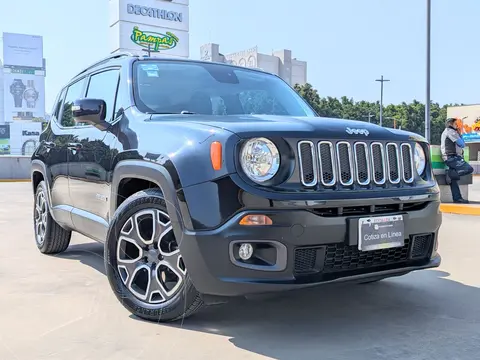 Jeep Renegade 4x2 Latitude Aut usado (2018) color Negro precio $239,800